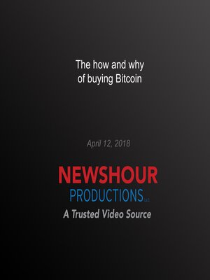 cover image of The how and why of buying bitcoin